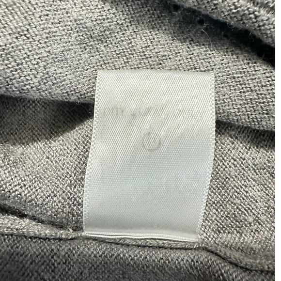 Michael Stars Galvan Sweater Womens Sml Gray Wool Cashmere Long Sleeve Boat Neck - Picture 9 of 11